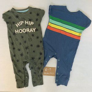 Cat & Jack Romper Bundle (6-9m)